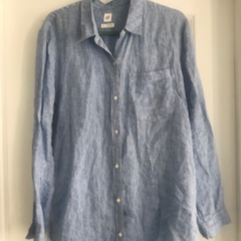 Linen material Button down